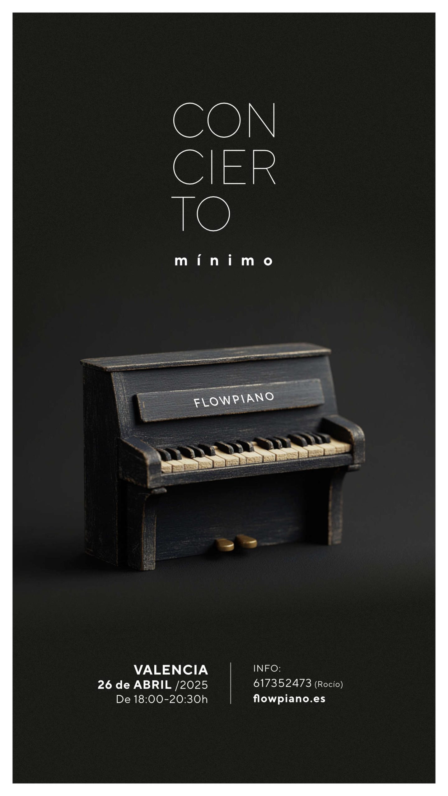 3º CONCIERTO mínimo / 26 ABRIL 2025